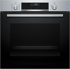 Духовой шкаф Bosch HBG536ES3 , электрический, шириной 59.4 см, нержавеющая сталь, EcoClean очистка в Санкт-Петербурге