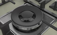 Газовая варочная панель Bosch PPQ7A8B90R на 5 конфорки, шириной 75.2 см, кварц в Санкт-Петербурге