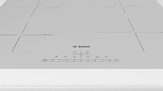 Индукционная варочная панель Bosch PUE612FF1J на 4 конфорки, шириной 59.2 см, белый в Санкт-Петербурге
