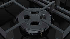 Газовая варочная панель Bosch PBH6C6B90R на 4 конфорки, шириной 58 см, черный в Санкт-Петербурге