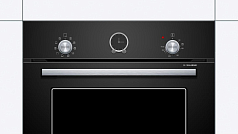 Духовой шкаф Bosch HBFS10BB0R , электрический, шириной 59.4 см, черный, AquaClean очистка в Санкт-Петербурге