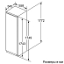 Купить Встраиваемый однокамерный холодильник Bosch KIF81PD20R preview 8