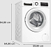 Купить Стирально-сушильная машина Bosch WNA144VLSN preview 3