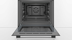 Духовой шкаф Bosch HBJ517YS0R , электрический, шириной 59.4 см, нержавеющая сталь, AquaClean очистка в Санкт-Петербурге