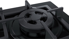 Газовая варочная панель Bosch POH6C6O90R на 4 конфорки, шириной 59 см, черный в Санкт-Петербурге