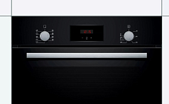Духовой шкаф Bosch HBF114EB1R , электрический, шириной 59.4 см, черный, традиционная очистка в Санкт-Петербурге
