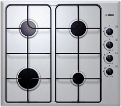 Газовая варочная панель Bosch NGU4151 на 4 конфорки, шириной 58 см, нержавеющая сталь в Санкт-Петербурге