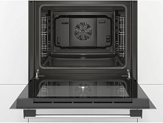 Духовой шкаф Bosch HBF114ES1R , электрический, шириной 59.4 см, нержавеющая сталь, традиционная очистка в Санкт-Петербурге