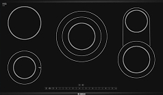 Электрическая варочная панель Bosch PKV 975 N24D на 5 конфорки, шириной 91.6 см, черный в Санкт-Петербурге