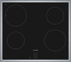 Индукционная варочная панель Bosch PUG64RAA5E на 4 конфорки, шириной 58.3 см, черный в Санкт-Петербурге