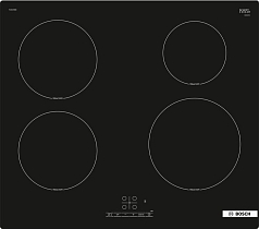 Индукционная варочная панель Bosch PUE61RBB6E на 4 конфорки, шириной 59.2 см, черный в Санкт-Петербурге
