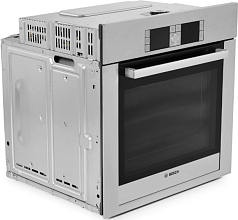Духовой шкаф Bosch HBG 38U750 , электрический, шириной 59.5 см, нержавеющая сталь, EcoClean очистка в Санкт-Петербурге