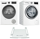 Комплект Bosch Serie 6 (WQG24109IT, WAL28PH0GC, WTZ 11400)