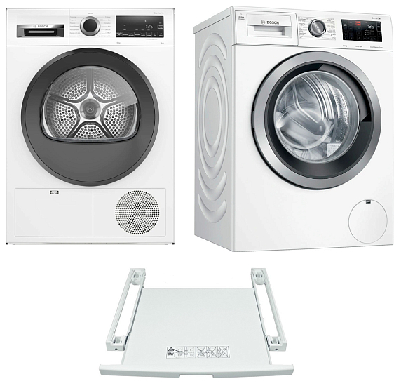 Комплект Bosch Serie 6 (WQG24109IT, WAL28PH0GC, WTZ 11400) preview 1