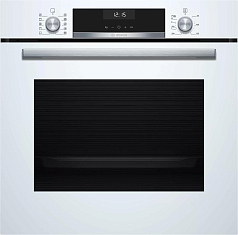 Духовой шкаф Bosch HBG537NW0R , электрический, шириной 59.4 см, белый, EcoClean очистка в Санкт-Петербурге