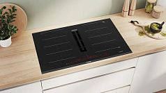 Индукционная варочная панель Bosch PXX895D57E на 4 конфорки, шириной 81.6 см, черный в Санкт-Петербурге