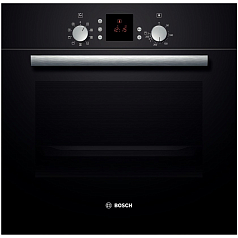Духовой шкаф Bosch HBN 331S1 R , электрический, шириной 59.4 см, черный, традиционная очистка в Санкт-Петербурге