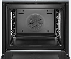 Духовой шкаф Bosch HRG635BS1 , электрический, шириной 59.4 см, черный, EcoClean очистка в Санкт-Петербурге