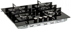 Газовая варочная панель Bosch PPP 616 B81E на 4 конфорки, шириной 59 см, черный в Санкт-Петербурге
