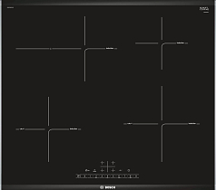 Индукционная варочная панель Bosch PIF675FC1E на 4 конфорки, шириной 60.6 см, черный в Санкт-Петербурге