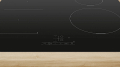 Индукционная варочная панель Bosch PWP611BB5E на 4 конфорки, шириной 59.2 см, черный в Санкт-Петербурге