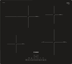 Индукционная варочная панель Bosch PUF611FC5E на 4 конфорки, шириной 59.2 см, черный в Санкт-Петербурге