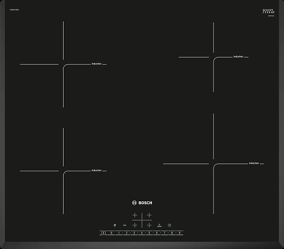 Индукционная варочная панель Bosch PUE651FB5E preview 6