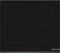 Индукционная варочная панель Bosch PVS63RHB1E на 4 конфорки, шириной 59.2 см, черный в Санкт-Петербурге