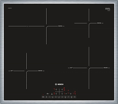 Индукционная варочная панель Bosch PIF645BB1E на 4 конфорки, шириной 58.3 см, черный в Санкт-Петербурге