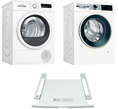Комплект Bosch Serie 4 (WGA242X0ME, WTM85251BY, WTZ 11400) в Санкт-Петербурге