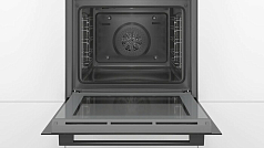 Духовой шкаф Bosch HBA513BB1 , электрический, шириной 59.4 см, черный, традиционная очистка в Санкт-Петербурге