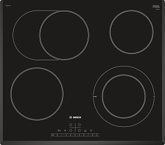Электрическая варочная панель Bosch PKN651FP1E на 4 конфорки, шириной 59.2 см, черный в Санкт-Петербурге