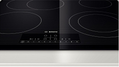Электрическая варочная панель Bosch PKN 651F17 на 4 конфорки, шириной 59.2 см, черный в Санкт-Петербурге