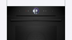 Духовой шкаф Bosch HRG976NB1 , электрический, шириной 59.4 см, черный, пиролитическая очистка в Санкт-Петербурге