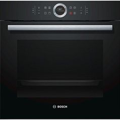 Духовой шкаф Bosch HBG 632 BB1S , электрический, шириной 59.4 см, черный, традиционная очистка в Санкт-Петербурге