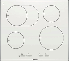 Индукционная варочная панель Bosch PIB 672 E14E на 4 конфорки, шириной 61 см, белый в Санкт-Петербурге