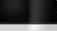 Электрическая варочная панель Bosch PKN631FP2E на 4 конфорки, шириной 59.2 см, черный в Санкт-Петербурге
