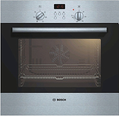 Духовой шкаф Bosch HBN 231E2 , электрический, шириной 59.5 см, нержавеющая сталь, традиционная очистка в Санкт-Петербурге