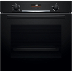Духовой шкаф Bosch HBG517EB1R , электрический, шириной 59.4 см, черный, AquaClean очистка в Санкт-Петербурге