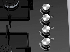 Газовая варочная панель Bosch POP7C6O12O на 4 конфорки, шириной 67 см, черный в Санкт-Петербурге