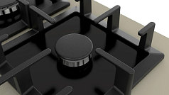 Газовая варочная панель Bosch PPP6A8B91R на 4 конфорки, шириной 59 см, кварц в Санкт-Петербурге