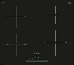 Индукционная варочная панель Bosch PIE611FC5Z на 4 конфорки, шириной 59.2 см, черный в Санкт-Петербурге