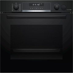 Духовой шкаф Bosch HRG4785B6 , электрический, шириной 59.4 см, черный, пиролитическая очистка в Санкт-Петербурге