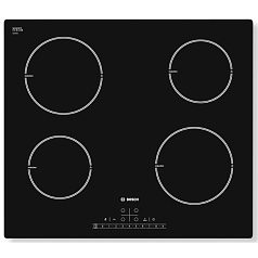 Индукционная варочная панель Bosch PIA611F18E на 4 конфорки, шириной 59.2 см, черный в Санкт-Петербурге