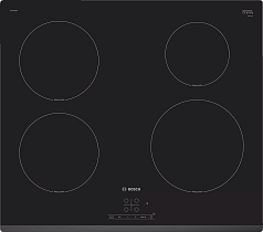 Индукционная варочная панель Bosch PUE63RBB5E на 4 конфорки, шириной 59.2 см, черный в Санкт-Петербурге