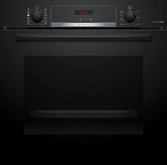 Духовой шкаф Bosch HRA474BB0S , электрический, шириной 59.4 см, черный, пиролитическая очистка в Санкт-Петербурге