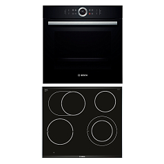 Комплект Bosch Serie 8 (PKN675DP1D, HBG634BB1) в Санкт-Петербурге