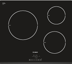Индукционная варочная панель Bosch PIM631B18E на 3 конфорки, шириной 59.2 см, черный в Санкт-Петербурге