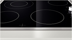 Электрическая варочная панель Bosch PKF645C17 на 4 конфорки, шириной 58.3 см, черный в Санкт-Петербурге