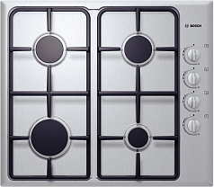 Газовая варочная панель Bosch NGU 4155DE на 4 конфорки, шириной 58 см, нержавеющая сталь в Санкт-Петербурге